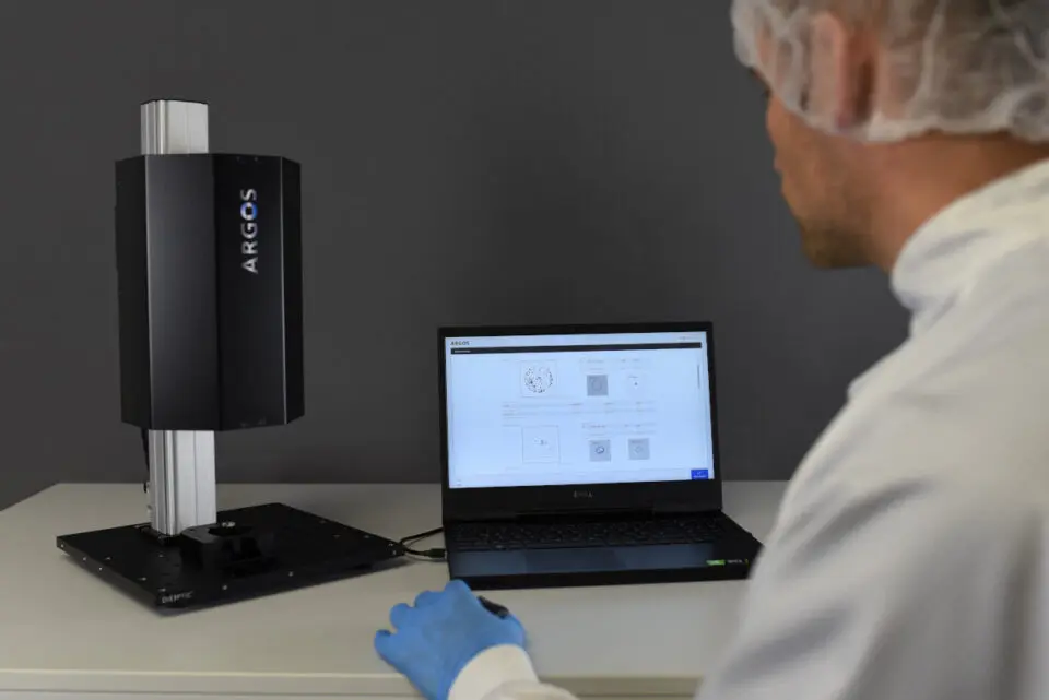 Operation of optical measuring system for surface inspection, ARGOS matrix